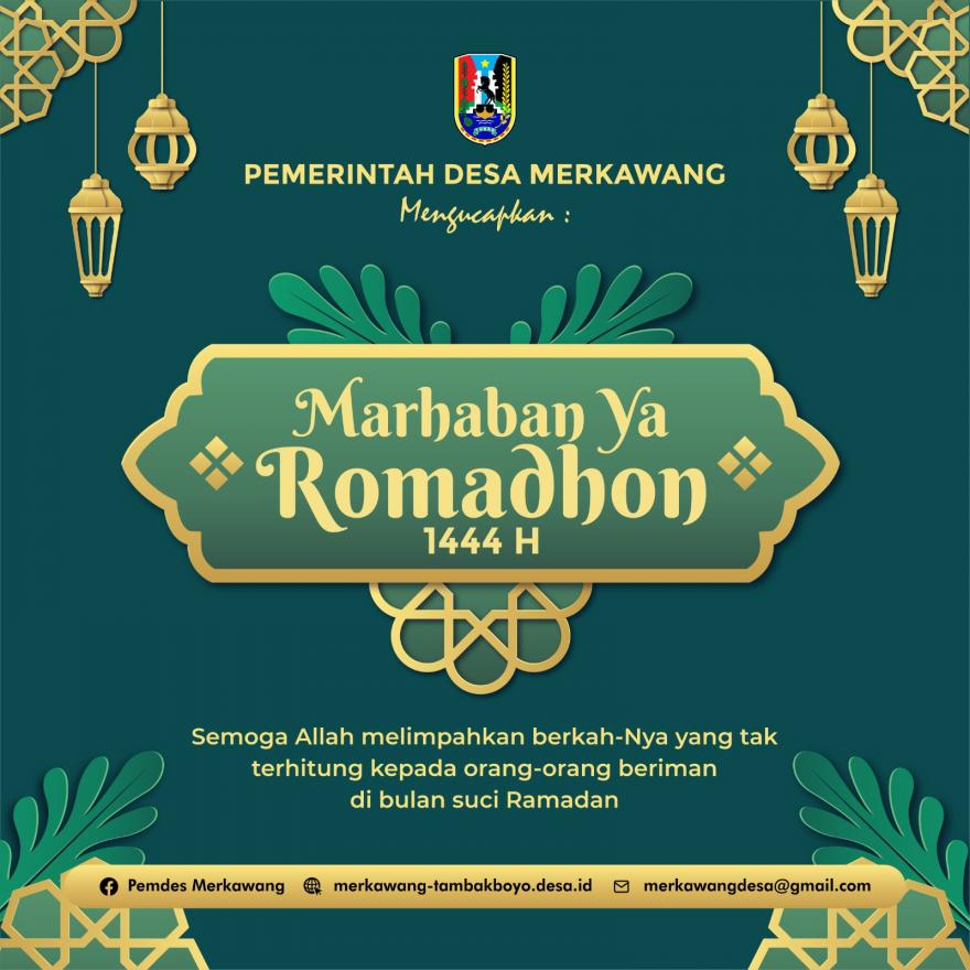 Selamat Menjalankan Ibadah Puasa Bulan Ramadhan 1444 H / 2023 M